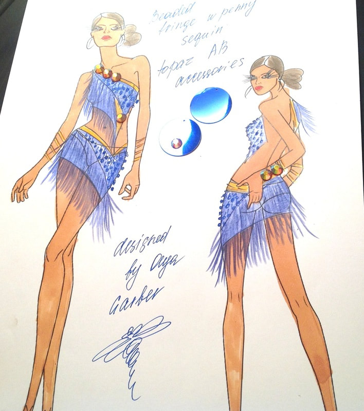 Olena Luggassi draw fashion illustrations course