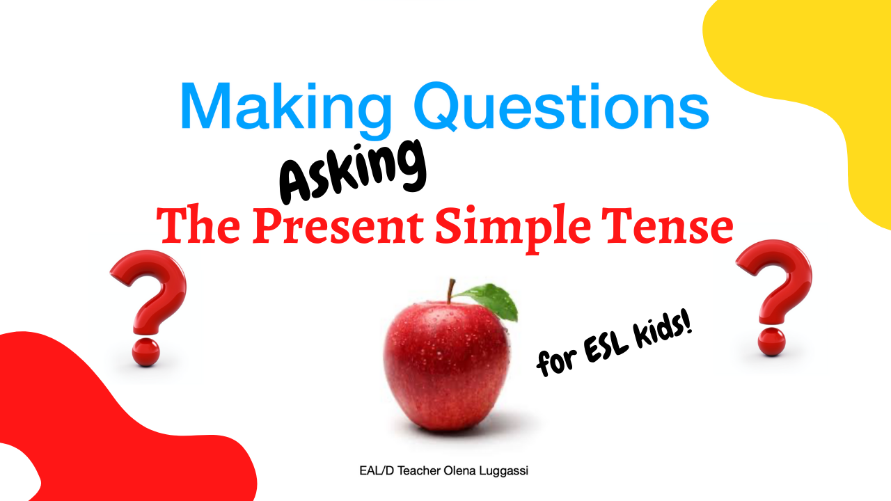 Making/asking questions ESl lessons for kids