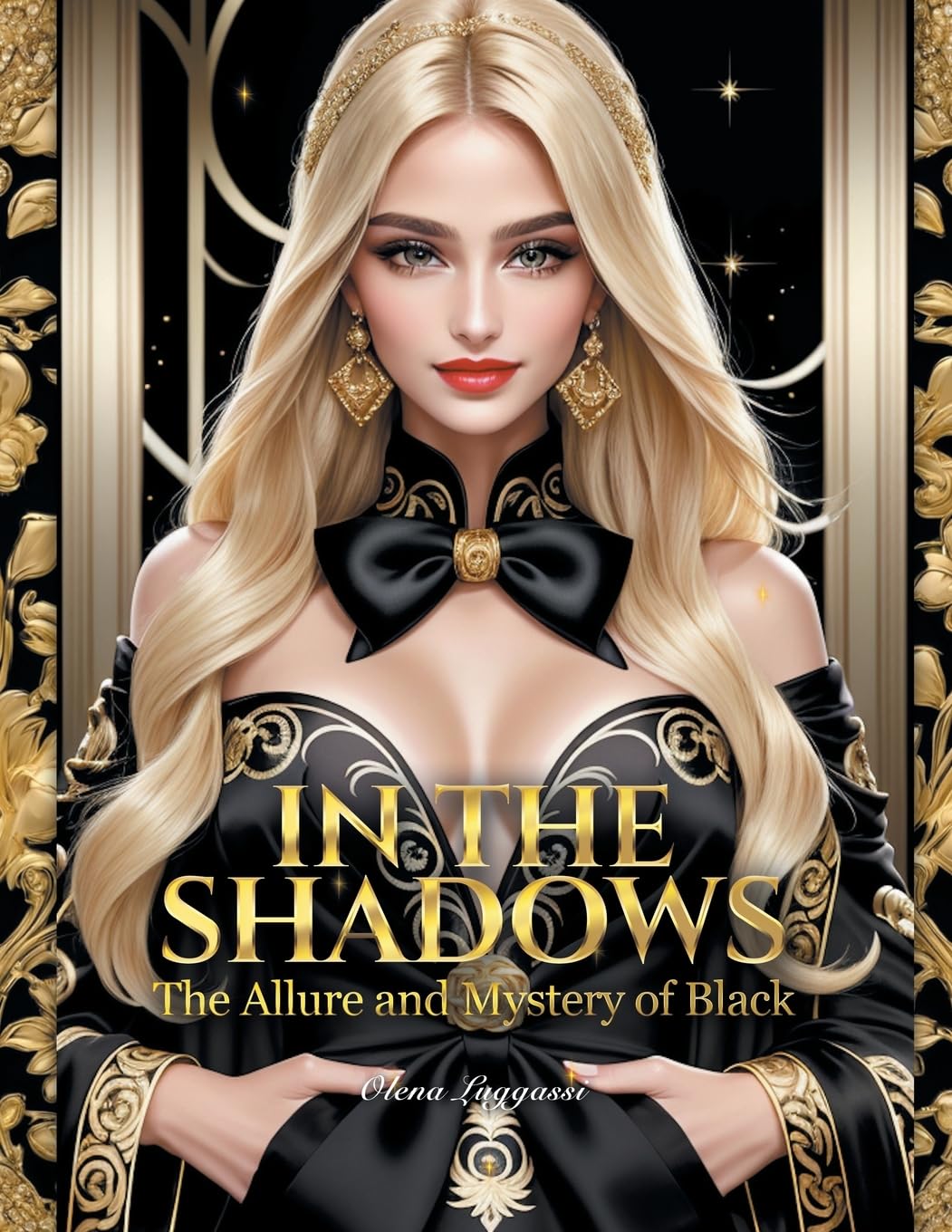 Olena Luggassi book. In the Shadows: The Allure and Mystery of Black